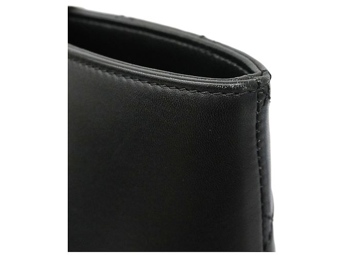 Chanel Matelassé Lammleder Tote Bag Schwarz - Ansicht 7