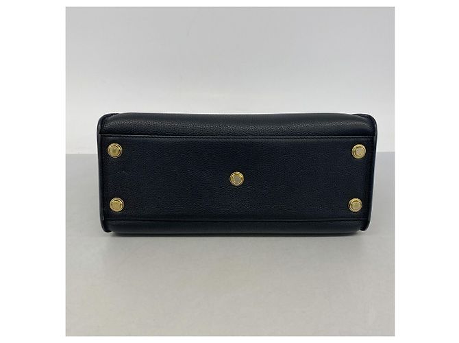 Borsa Tote Louis Vuitton Monogram Tuftage On My Side MM Nero - vista 3