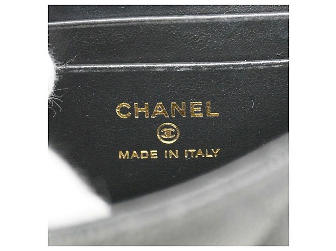 Bolso Chanel de piel de becerro granulada negra Negro - vista 5