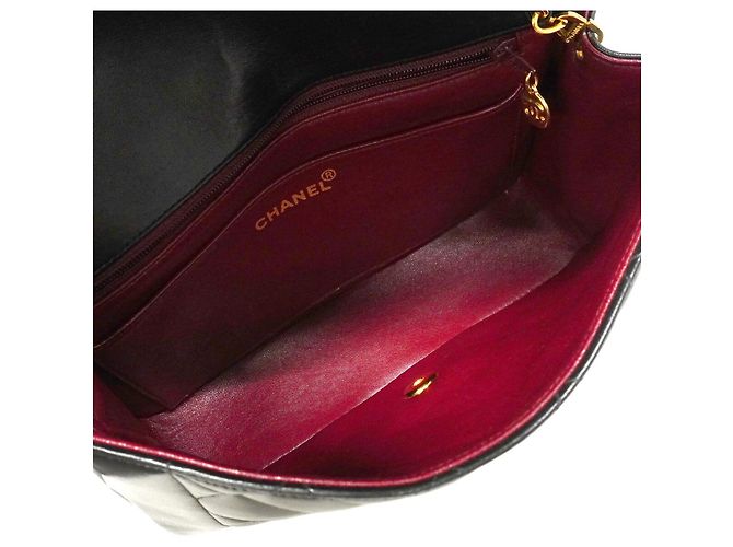 Chanel Diana Chain Schultertasche Schwarz - Ansicht 4
