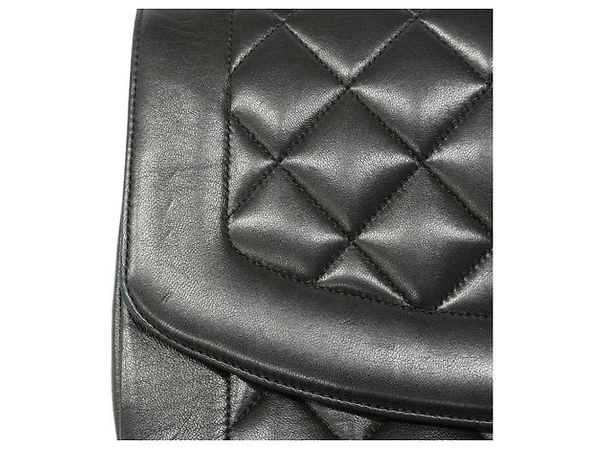 Chanel Diana Chain Schultertasche Schwarz - Ansicht 8