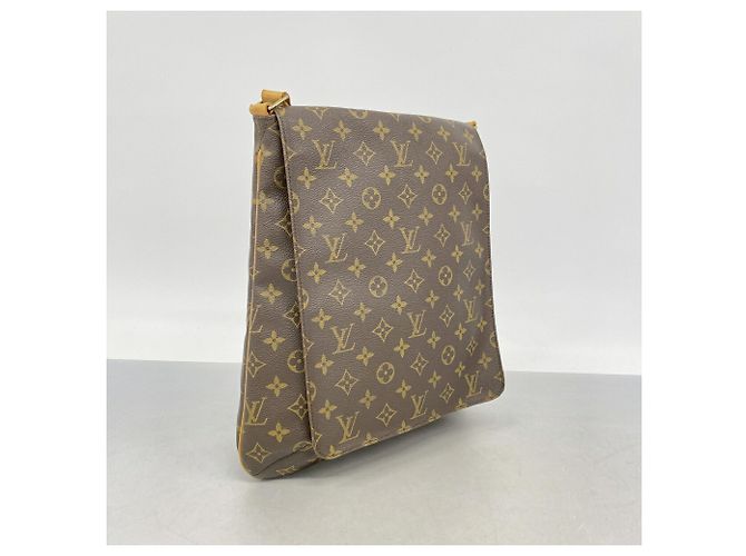 Bolso de hombro Louis Vuitton Monogram Musette Castaño - vista 2