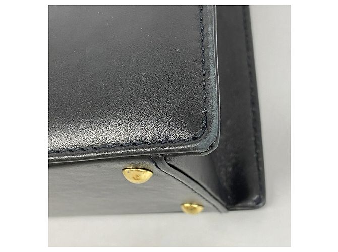 Borsa Tote Chanel in pelle d'agnello nera Nero - vista 6