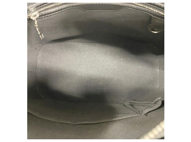 Borsa Tote Louis Vuitton Monogram Mat Stockton M55112 Noir Nero - vista 4