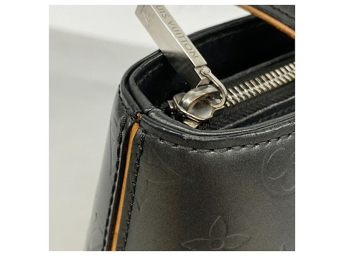 Borsa Tote Louis Vuitton Monogram Mat Stockton M55112 Noir Nero - vista 7