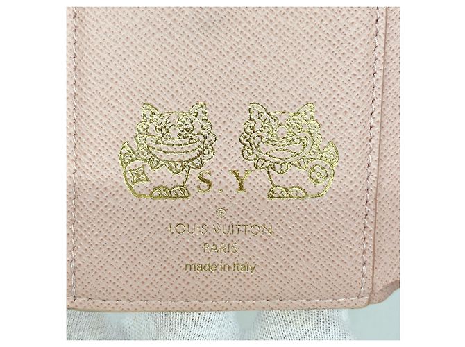 Cartera Tri-fold Louis Vuitton Damier Azur Portefeuille Victorine Blanco - vista 4