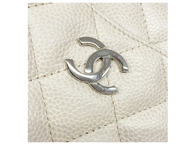 Chanel Matelassé Schultertasche mit Kette Roh - Ansicht 11