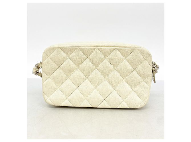 Chanel Matelassé Schultertasche mit Kette Roh - Ansicht 12