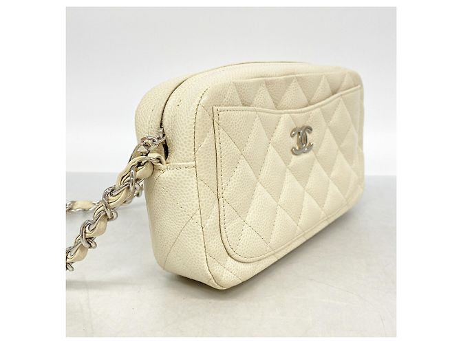 Chanel Matelassé Schultertasche mit Kette Roh - Ansicht 2