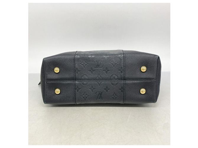 Bolsa de Ombro Louis Vuitton Monogram Empreinte Merry M44014 Noir Preto - vista 3