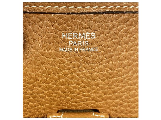 Hermès Hermes Evelyne 1GM Schultertasche Golden - Ansicht 5