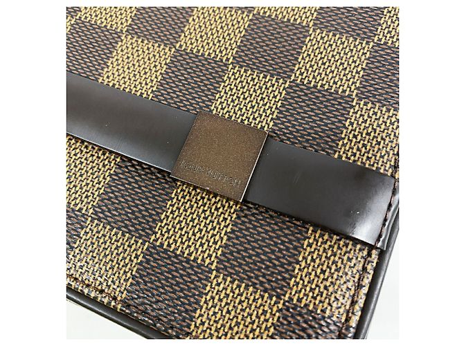 Borsa a tracolla Louis Vuitton Damier Tribeca Carre Damier ebene - vista 10