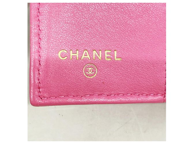 Timeless Cartera Chanel Rosa Tri-Fold - vista 4