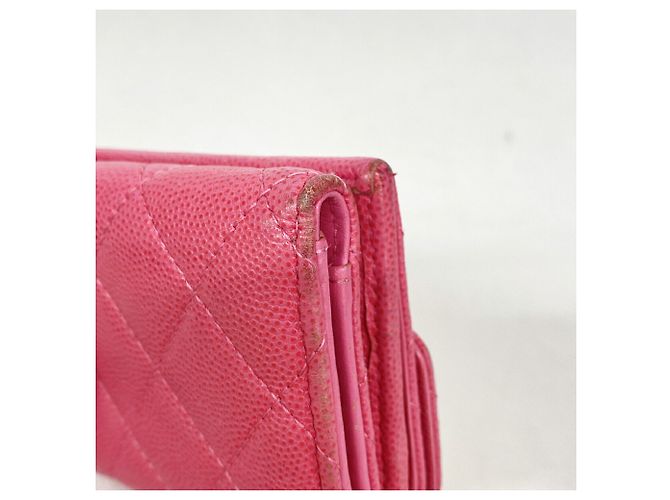 Timeless Cartera Chanel Rosa Tri-Fold - vista 8