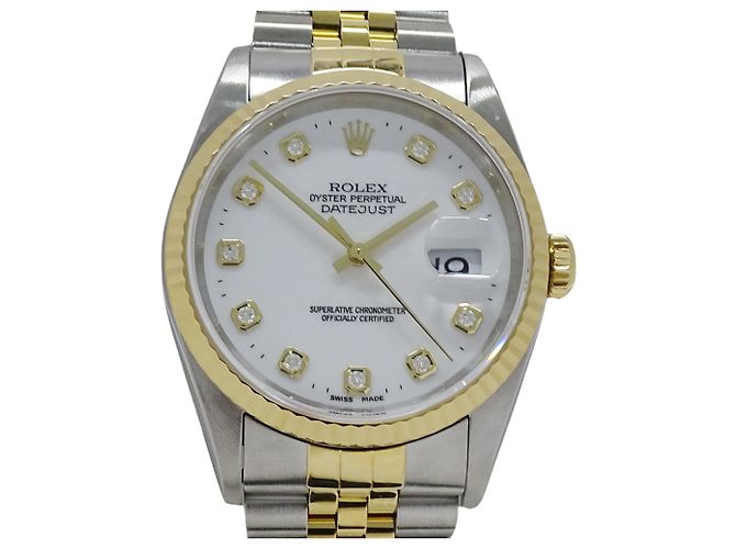 Orologio da uomo Rolex Datejust 16233G W-serial - vista 2