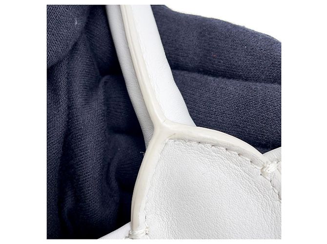 Christian Dior Book Tote Large Lederhandtasche Weiß - Ansicht 10