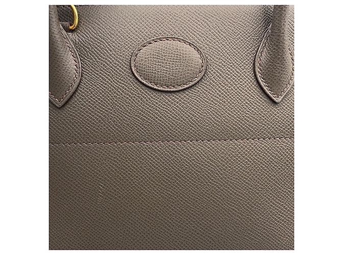 Hermès Borsa Hermes Bolide 27 in Etain Grigio - vista 10