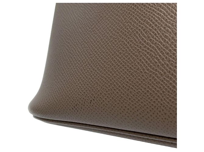 Hermès Borsa Hermes Bolide 27 in Etain Grigio - vista 12