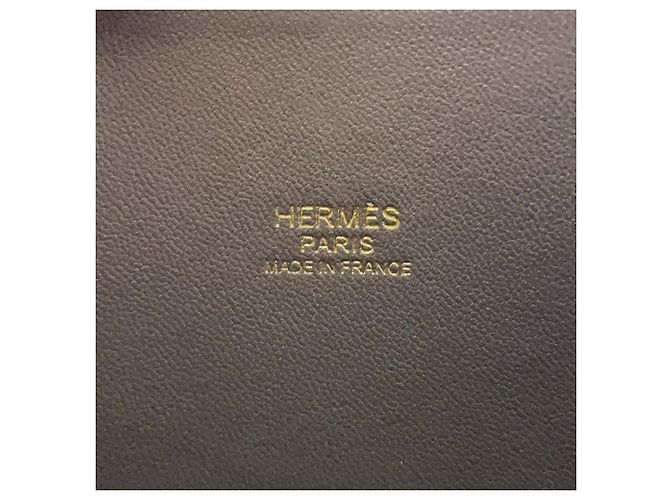 Hermès Borsa Hermes Bolide 27 in Etain Grigio - vista 17
