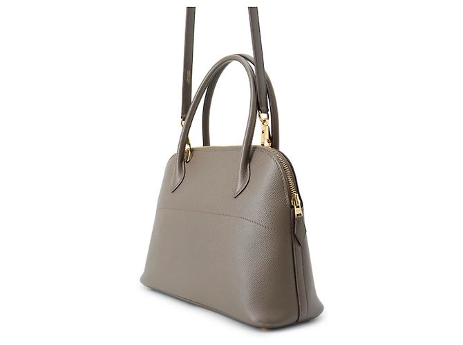 Hermès Borsa Hermes Bolide 27 in Etain Grigio - vista 2