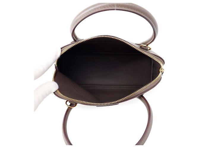 Hermès Borsa Hermes Bolide 27 in Etain Grigio - vista 6