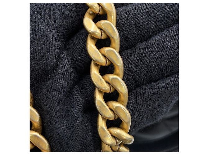 Bolsa Chanel Matelassé Coco Mark Small Preto - vista 12