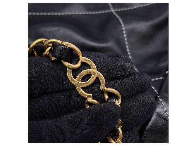 Zaino Chanel in pelle di vitello nera Nero - vista 14