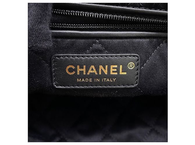 Zaino Chanel in pelle di vitello nera Nero - vista 16