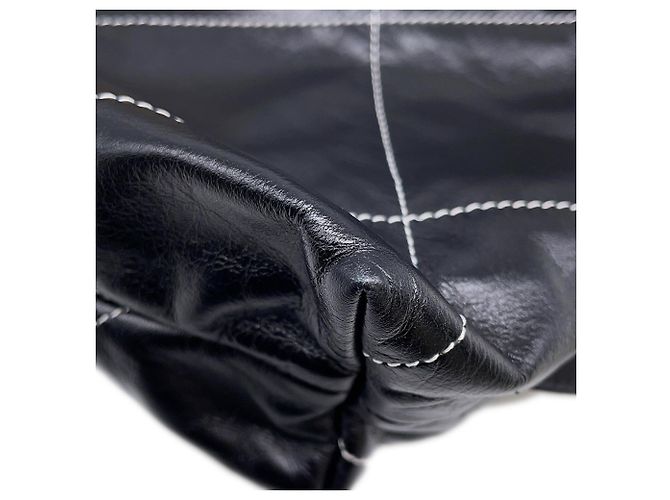 Zaino Chanel in pelle di vitello nera Nero - vista 7