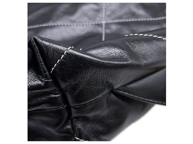Zaino Chanel in pelle di vitello nera Nero - vista 8