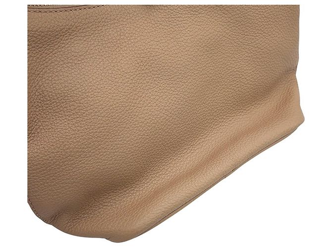 Borsa a tracolla Prada in pelle Vitello Daino Beige - vista 6