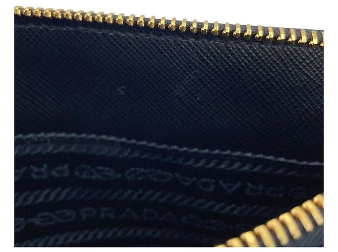 Bolsa de mão Prada Galleria Small em couro Saffiano Preto - vista 11