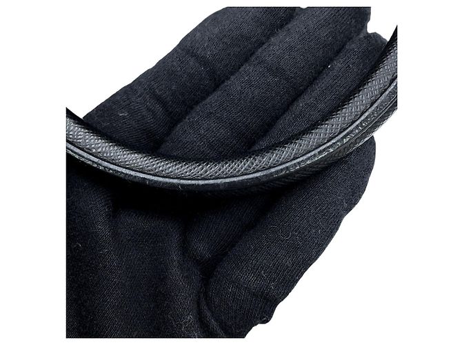 Bolsa de mão Prada Galleria Small em couro Saffiano Preto - vista 14