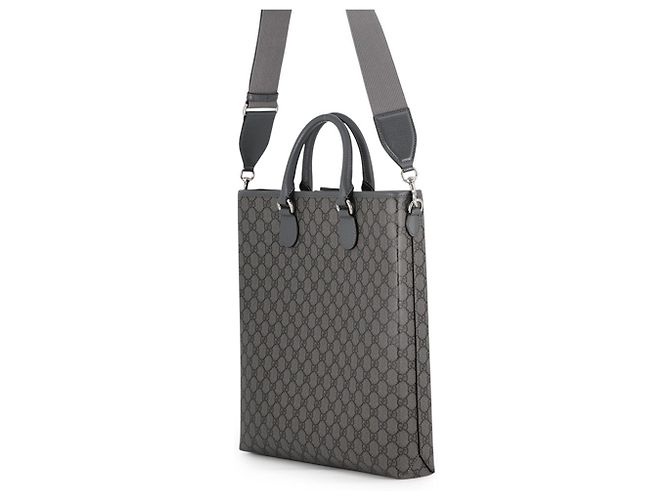 Gucci GG Supreme Medium Tote Bag Braun - Ansicht 2