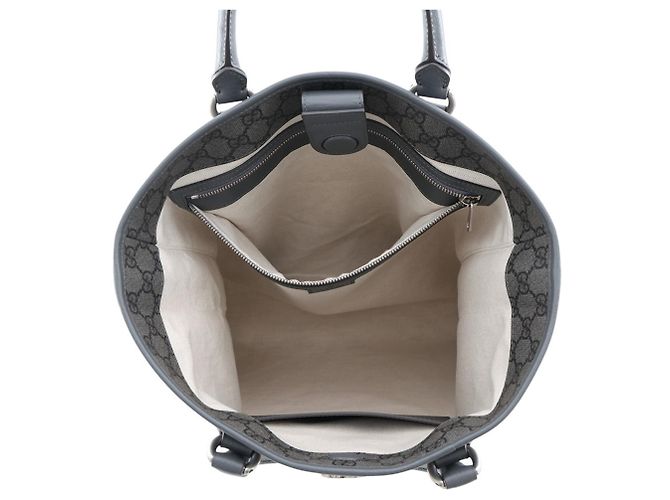 Gucci GG Supreme Medium Tote Bag Braun - Ansicht 6