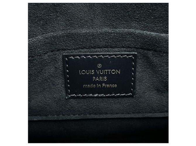 Borsa a mano Louis Vuitton Monogram Reverse Bento Box BB Nero - vista 17