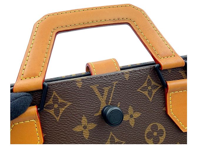 Sac à main Mini Tote Louis Vuitton Damier Ebene Giant Monogram Noir Damier ebène - vue 14