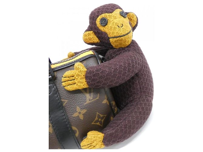 Bolso Boston Louis Vuitton Monogram Keepall XS Castaño - vista 4