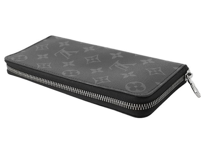 Portafoglio Zippy Louis Vuitton Monogram Eclipse Nero Monogramma - vista 2