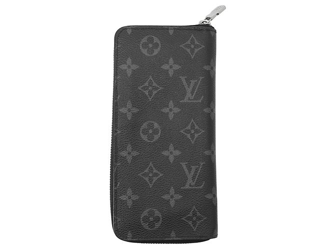 Portafoglio Zippy Louis Vuitton Monogram Eclipse Nero Monogramma - vista 3