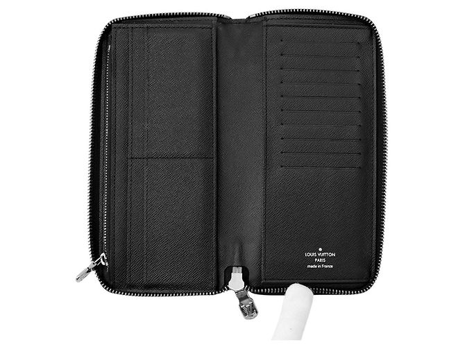 Portafoglio Zippy Louis Vuitton Monogram Eclipse Nero Monogramma - vista 4