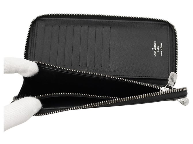 Portafoglio Zippy Louis Vuitton Monogram Eclipse Nero Monogramma - vista 6