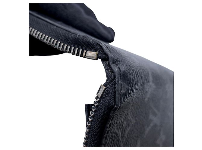 Portafoglio Zippy Louis Vuitton Monogram Eclipse Nero Monogramma - vista 7
