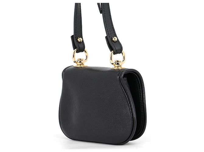 Tarjetero Gucci de piel negra Negro - vista 2