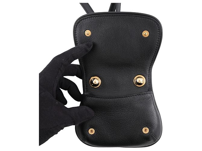 Tarjetero Gucci de piel negra Negro - vista 5