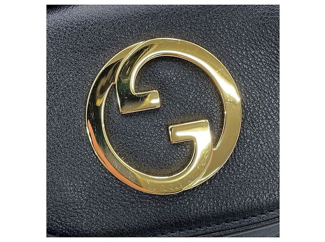 Tarjetero Gucci de piel negra Negro - vista 9