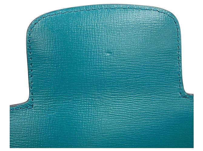 Borsa a tracolla Gucci Horsebit 1955 Small in pelle Blu - vista 12