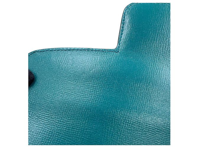 Borsa a tracolla Gucci Horsebit 1955 Small in pelle Blu - vista 13
