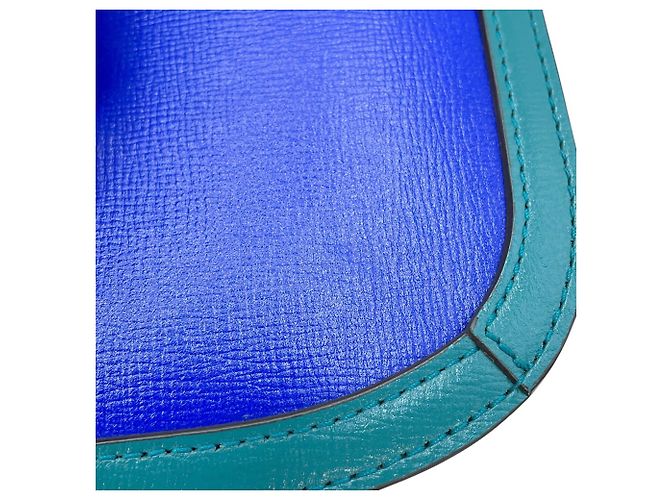 Borsa a tracolla Gucci Horsebit 1955 Small in pelle Blu - vista 8