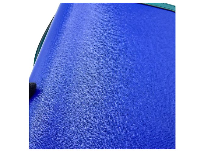 Borsa a tracolla Gucci Horsebit 1955 Small in pelle Blu - vista 9